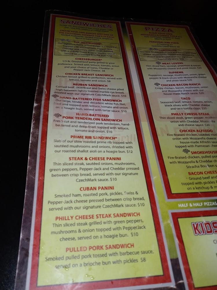 The Place in Protivin Menu image 4